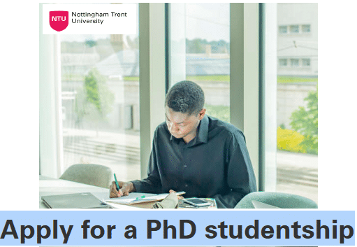 Apply for Nottingham Trent University's (NTU) fully funded PhD studentship in the UK 2025