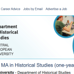 Central European University Is Offering Scholarships for the MA in Historical Studies 2025 (Fully funded) 