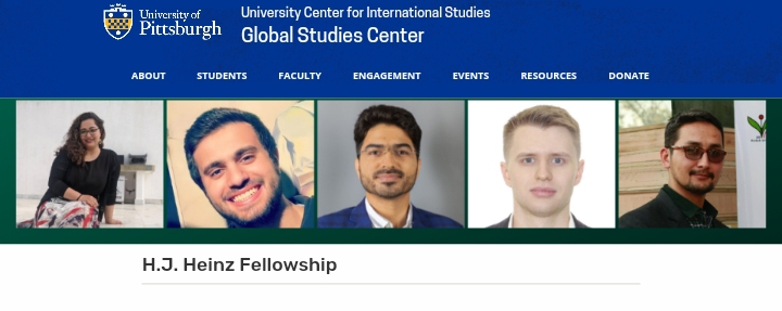 U.S. University Offers $20,000 Stipend for International Master's Students (University Of Pittsburgh Heinz Fellowship 2025)