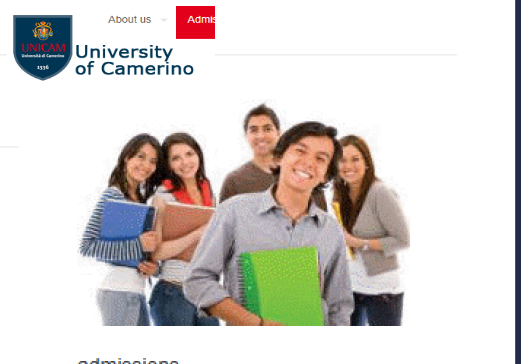 Italian University offers Undergraduate or Postgraduate Scholarship Programs for International Students 2025 (Italian University of Camerino)