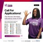 How To Apply For The Women Techsters Fellowship Program 2025 For Young Female Tech Enthusiasts in Africa