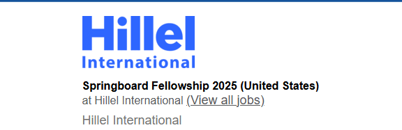 APPLY: Fully Funded Springboard USA Fellowship 2025 (Over ,000 Salary and Other Benefits)