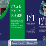 9-Month €1,000 African Scholarship for Investing Your Talent in Italy (IYT Program)