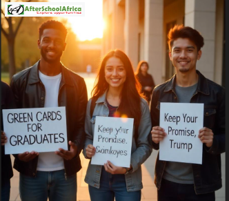 AfterSchoolAfrica Reminds President Donald Trump of His Pledge to Provide Green Cards for International Students Graduating from the US