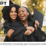 The USA offers $200,000 undergraduate and graduate scholarships to International Students through the IFT's Feeding Tomorrow Fund