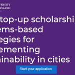 PhD Top-Up Scholarship 2025 for International Students at University of Queensland