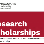 Australia announces a ,500/year International Road to Research Scholarship 2025 at Macquarie University (Masters)