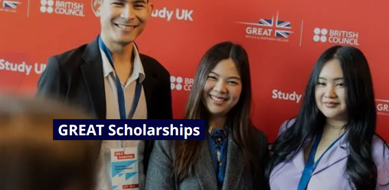 GREAT Scholarships 2025: £10,000 Tuition Support for Postgraduate Studies in England, Wales, Scotland and Northern Ireland