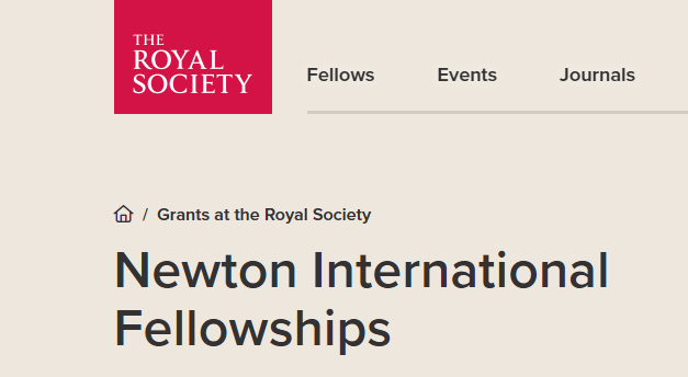 Newton International Fellowship (NIF) Program in the UK 2025 for Early-Career Researchers (£280,000 Grant)