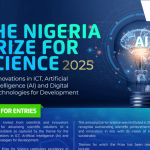 NLNG  Nigeria Prize for Science Award 2025 (USD 100,000 Award)