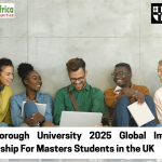 Loughborough University 2025 Global Impact Scholarship For Masters Students in the UK