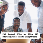 FAO Regional Office for Africa RAF Internship 2025 is open for young Africans