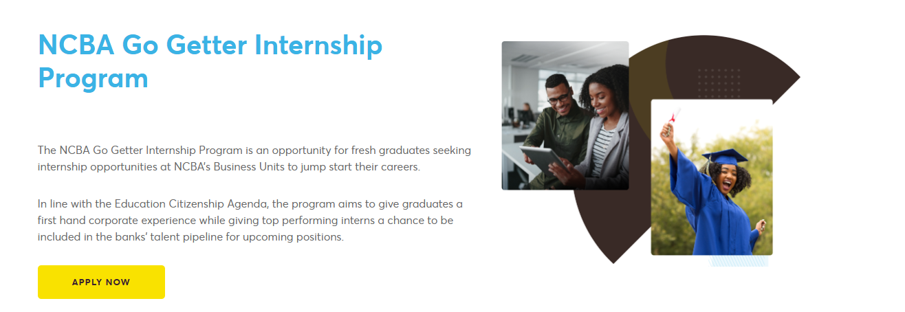 NCBA Go Getter Internship Program 2025 For Kenyan Graduates