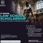 Popoola Taiwo Annual Law School Scholarship 2025 For Nigerian Students Now Open!