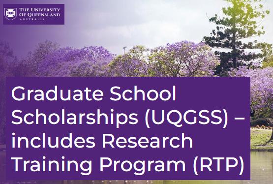 Australia: Graduate School Scholarships 2025 at University of Queensland