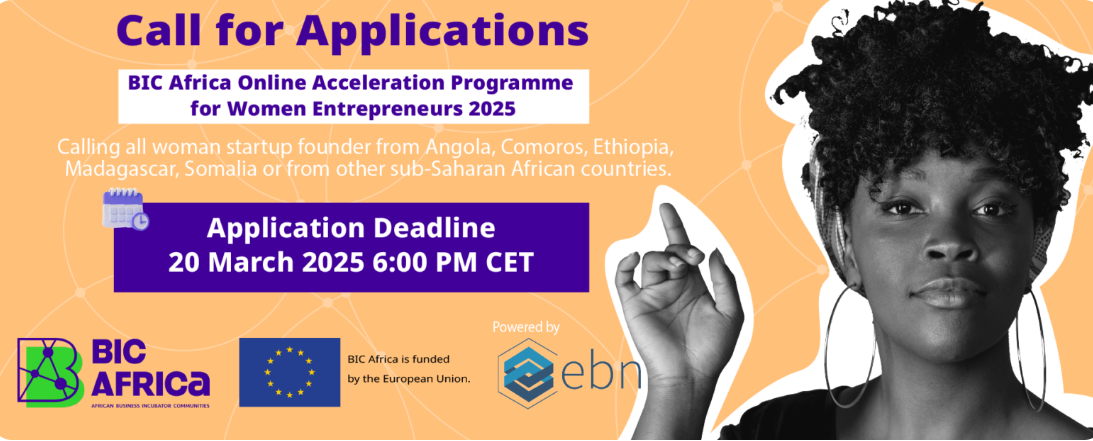 Call for Applications: BIC Africa Acceleration Program 2025 For Women Entrepreneurs