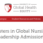 University of Global Health Equity (UGHE) 2025/26 Masters in Global Nursing Leadership Scholarship For Africans- Apply!