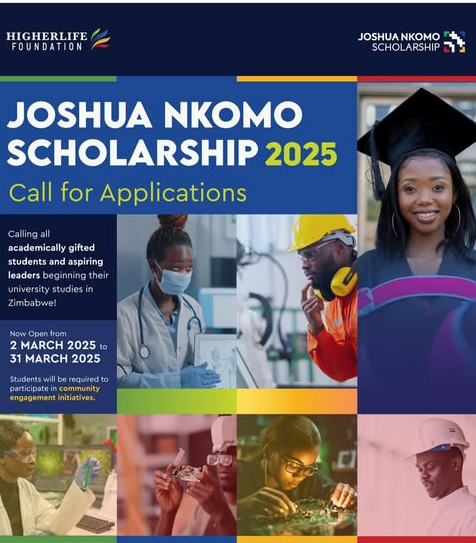 Joshua Nkomo Scholarships 2025 for Undergraduate Students in Zimbabwe