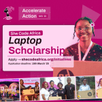 She Code Africa Laptop 2025 Scholarship Application