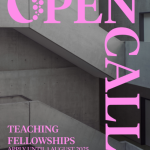 OPEN CALL: OBEL Award Teaching Fellowships 2025 (€75,000 Grant)